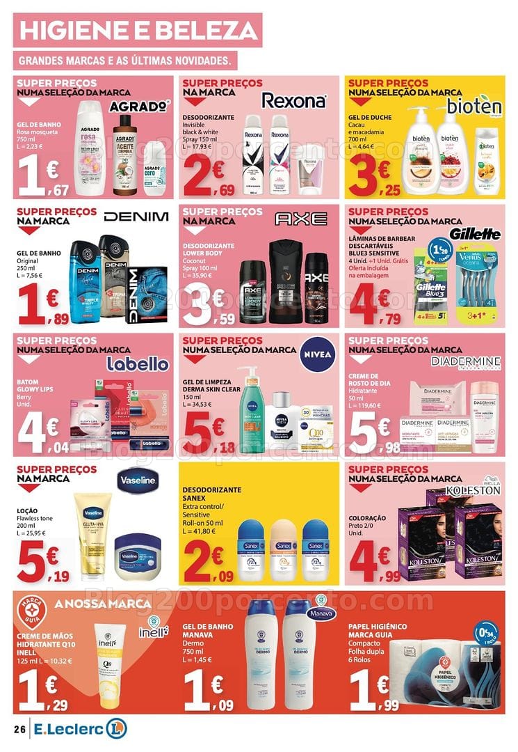 Antevisão Folheto E-LECLERC Promoções de 18 a 24 junho